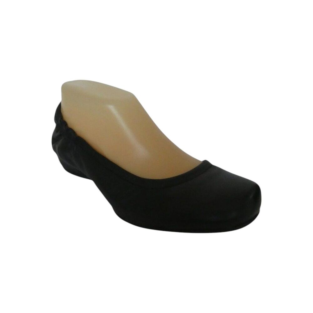 Earthies Tolo Black Leather Casual‎ Flats Womens 8